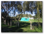 Lakeside Tourist Park 2006 - Robe: Area for tents and camping