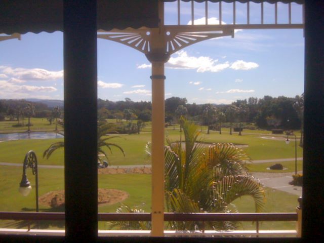 The Colonial Golf Course - Robina Gold Coast: View of the course from the Clubhouse