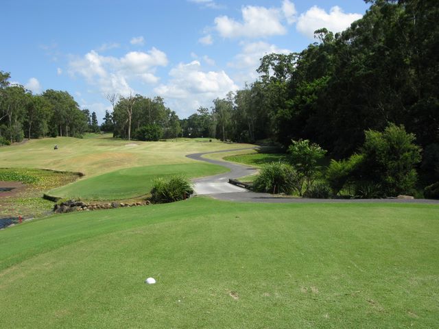 Robina Woods Golf Course - Robina: Fairway view on Hole 1.
