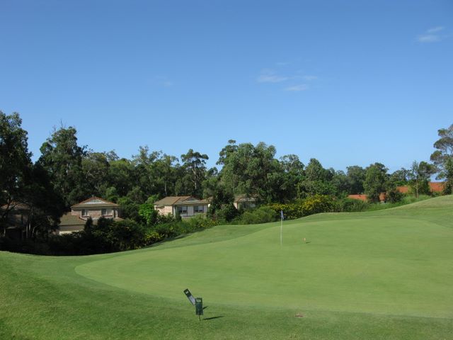 Robina Woods Golf Course - Robina: Green on Hole 4.