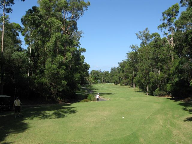 Robina Woods Golf Course - Robina: Fairway view on Hole 5.