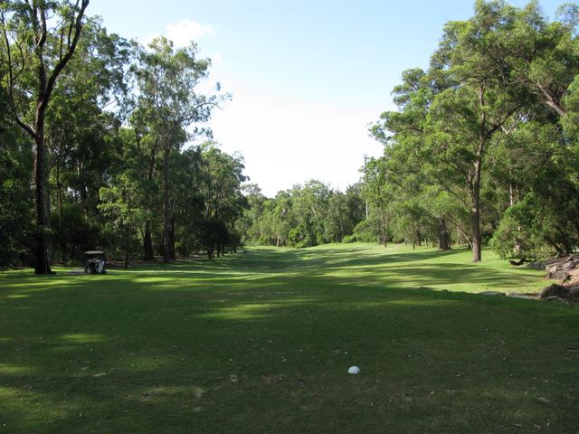 Robina Woods Golf Course - Robina: Fairway view on Hole 6.
