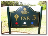 Robina Woods Golf Course - Robina: Robina Woods Golf Course Hole 4: Par 3, 135 metres.