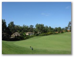 Robina Woods Golf Course - Robina: Green on Hole 4.