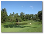 Robina Woods Golf Course - Robina: Green on Hole 6.