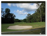 Robina Woods Golf Course - Robina: Fairway bunkers on Hole 9.