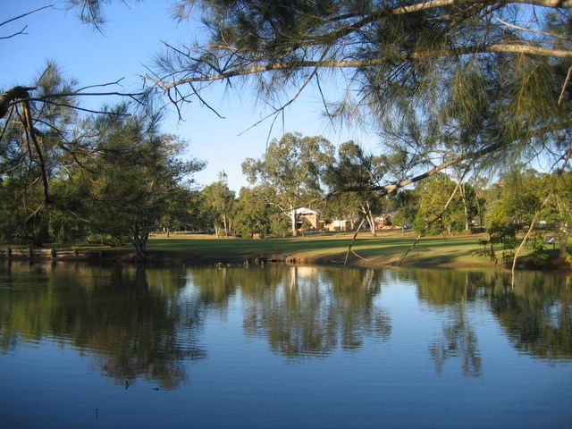 Rockhampton Golf Course - Rockhampton: Late afternoon reflections