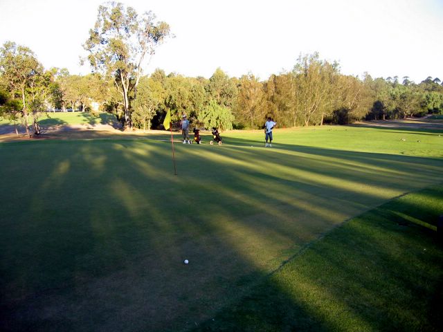 Rockhampton Golf Course - Rockhampton: Green on Hole 7