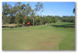 Rockhampton Golf Course - Rockhampton: Green on Hole 1