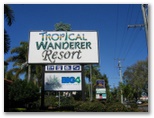Discovery Holiday Parks - Rockhampton: Tropical Wanderer Holiday Village welcome sign