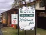 Roma Big Rig Top Tourist Park - Roma: Welcome sign