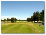 Royal Pines Golf Course - Benowa: Fairway view Hole 1