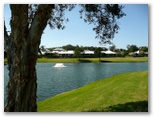Royal Pines Golf Course - Benowa: Magnificent lake adjacent to Hole 6