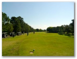 Royal Pines Golf Course - Benowa: Fairway view Hole 8