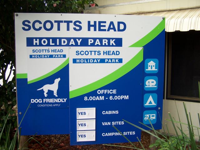 Scotts Head Holiday Park Jeff Coppel - Scotts Head: Scotts Head Holiday Park welcome sign