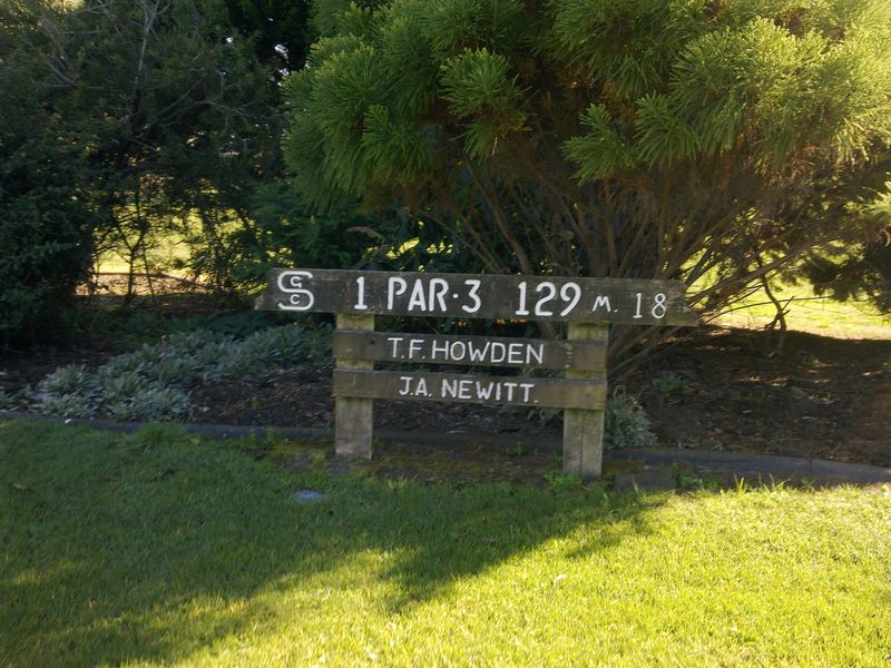 Seabrook Golf Club Inc. - Wynyard: Hole 1 Par 3, 129 metres