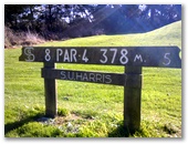 Seabrook Golf Club Inc. - Wynyard: Hole 8 Par 4, 378 metres.