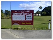 Seabrook Golf Club Inc. - Wynyard: Seabrook Golf Club welcome sign