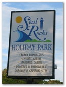 North Coast Holiday Park Seal Rocks - Seal Rocks: Seal Rocks Holiday Park welcome sign