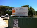 Second Valley Caravan Park - Second Valley: CP entrance and details