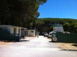 Second Valley Caravan Park - Second Valley: Main Entrance in the town of Second Valley.