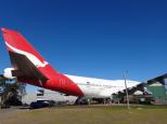 Shellharbour Beachside Tourist Park - Shellharbour: Qantas 747 400 at HARS