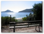 Shoal Bay Holiday Park - Shoal Bay: Beautiful Shoal Bay which is opposite the Caravan Park