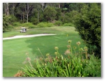 Shortland Waters Golf Course - Shortland: Green on Hole 1