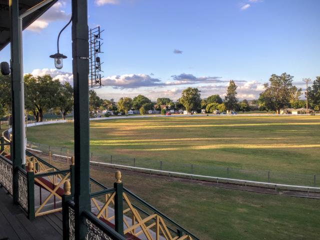 Singleton Showground - Singleton: Do you have the Showground taken from the grandstand.