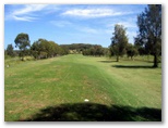 South West Rocks Golf Course - South West Rocks: Fairway view Hole 5 - long grassy gully on left