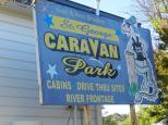 St George Tourist Caravan Park - St George: Welcome sign