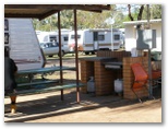 Kamarooka Tourist Park - St George: Sheltered outdoor BBQ