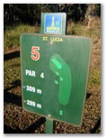 St Lucia Golf Links - St Lucia Brisbane: Layout on Hole 5 - Par 4, 309 meters