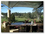 St Lucia Golf Links - St Lucia Brisbane: View from the cafe - a great place for breakfast after a game