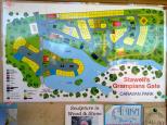 Grampians Gate Caravan Park - Stawell: Park Map 2013