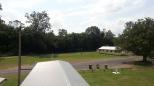 Stroud Showground - Stroud: Overview of the park from the Showground stand.