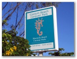 Coolum Beach Caravan Park - Coolum Beach: Coolum Beach Caravan Park welcome sign