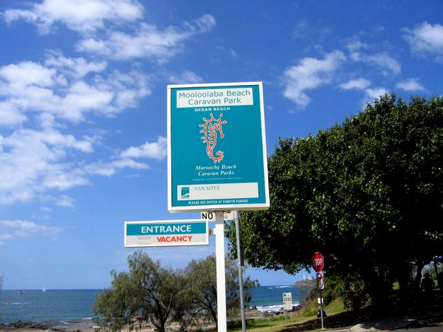 Mooloolaba Caravan Park (Ocean Beach) - Mooloolaba: Mooloolaba Beach Caravan Park (Ocean Beach) welcome sign