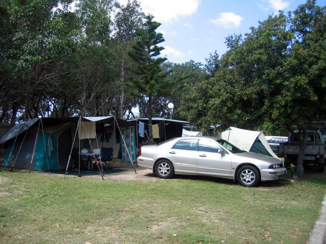 Mooloolaba Beach Caravan Park - Mooloolaba: Camping area