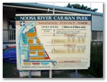 Noosa River Caravan Park - Noosaville: Noosa River Caravan Park welcome sign