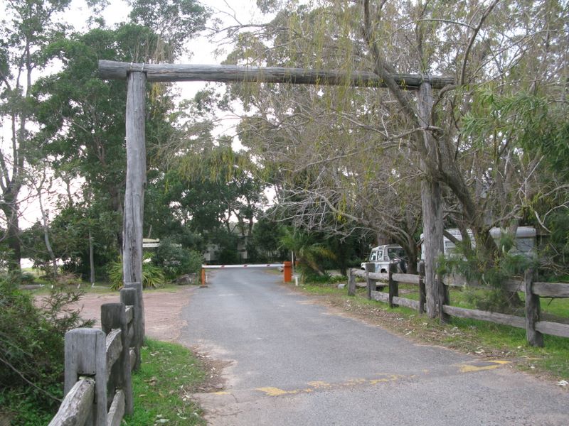 Alamein Caravan Park - Sussex Inlet: Entrance to the park showing Secure entrance and exit