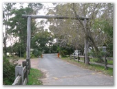 Alamein Caravan Park - Sussex Inlet: Entrance to the park showing Secure entrance and exit