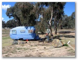 Eaglehawk Holiday Park - Sutton: Powered sites for caravans with lovely little van