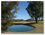 Murray Downs Golf & Country Club - Swan Hill: Billabong adjacent to Hole 5