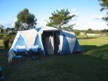 Riverside Ski Park - Cattai: airing out tent