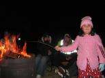 Riverside Ski Park - Cattai: roasting mashmelows