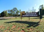 Barkly Homestead Caravan Park  - Tablelands: Welcome sign and roadhouse