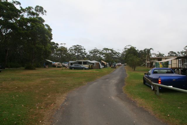 Lake Tabourie Tourist Park - Tabourie Lake: Another section of powered sites