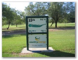 Tamworth Golf Course - Tamworth: Layout of Hole 15 - Par 4, 361 meters