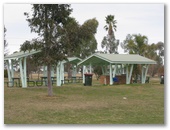 Tamworth Lions Park - Tamworth South: Sheltered outdoor BBQ in Tamworth Lions Park.